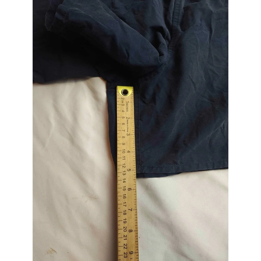 Brooks Brothers Swim Trunks Mens Large Navy Blue Mesh Lined Drawstring Beach
